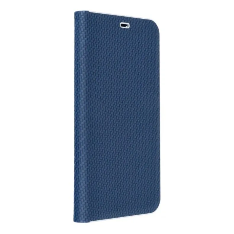  Smart Samsung Galaxy A56 Luna Book Carbon dėklas, mėlyna, 8 nuotrauka