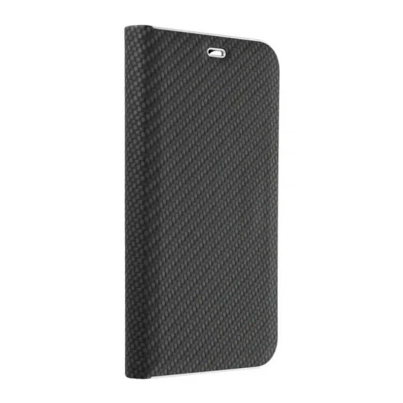  Smart Samsung Galaxy A56 Luna Book Carbon dėklas, juoda, 8 nuotrauka