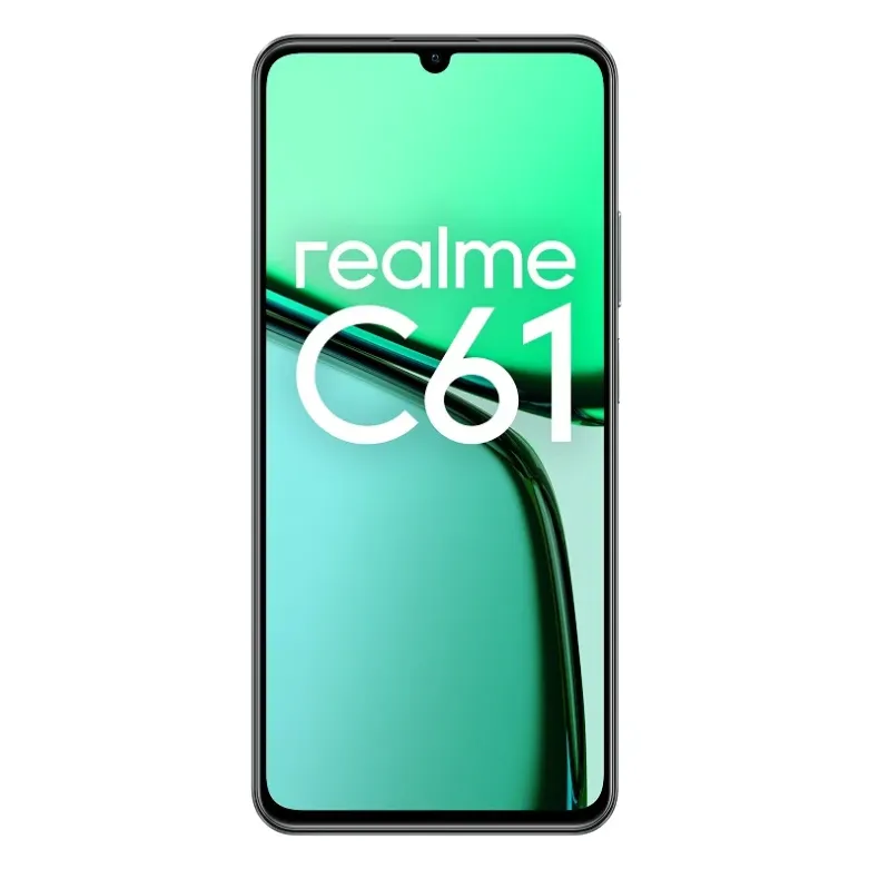 Realme C61 išmanusis telefonas 256 GB, žalias, 2 nuotrauka.