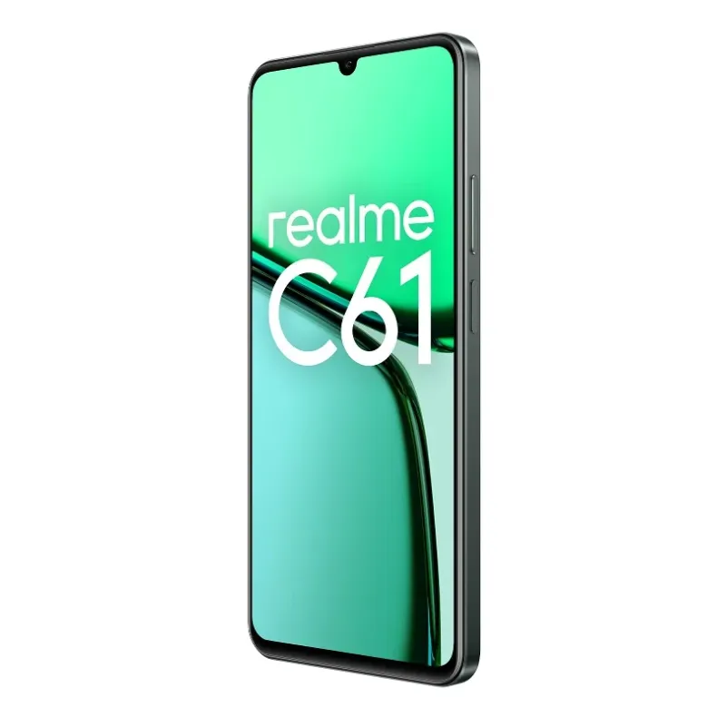 Realme C61 išmanusis telefonas 256 GB, žalias, 4 nuotrauka.