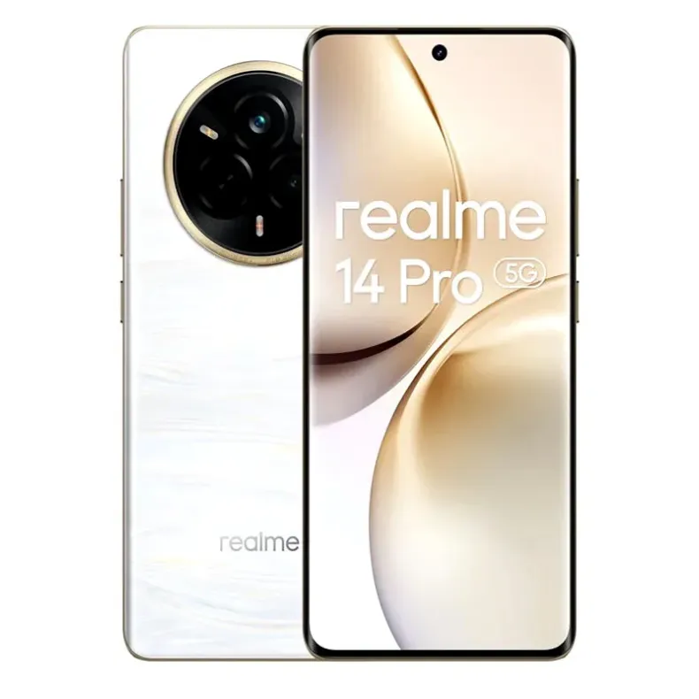 Realme 14 Pro 256gb išmanusis telefonas,baltas, 1 nuotrauka