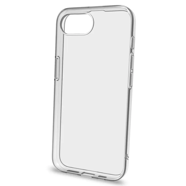 Celly iPhone 16e skaidrus silikoninis dėklas, skaidri, 1 nuotrauka