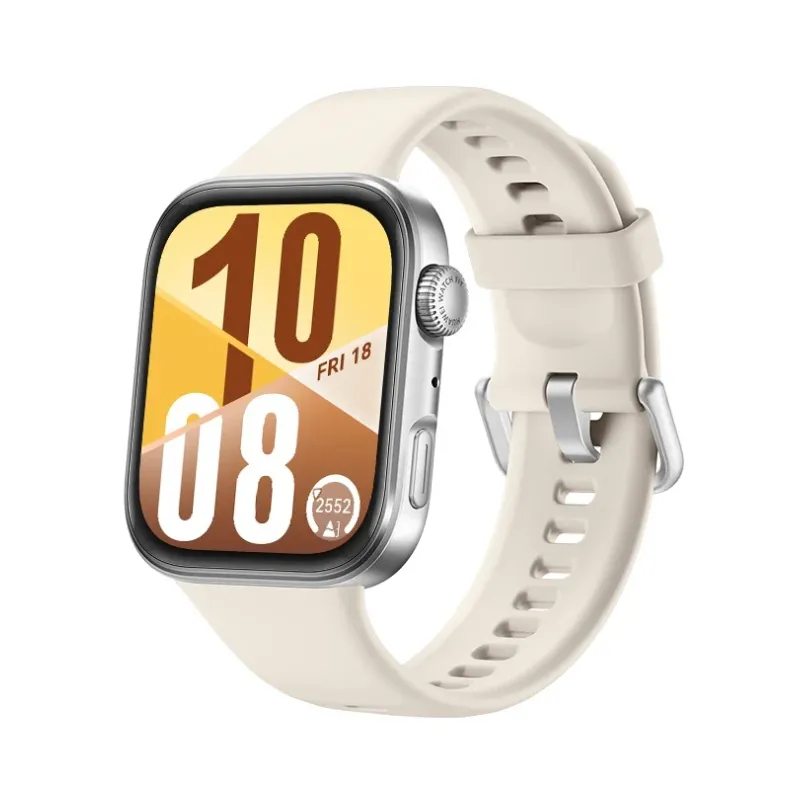Huawei Fit 4 išmanusis laikrodis, balta apyrankė, 2 nuotrauka