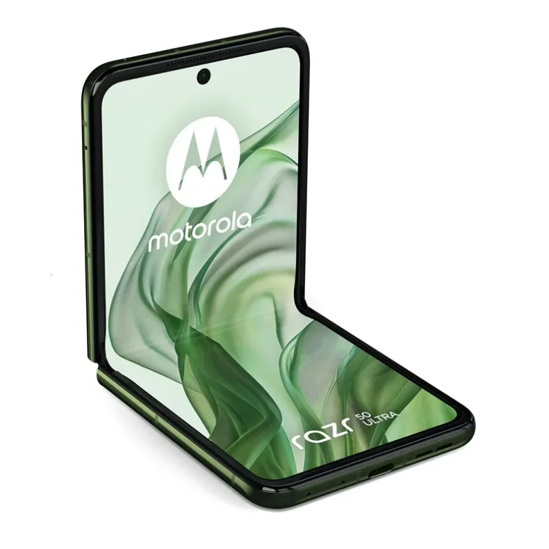 Motorola Razr 50 ultra ismanusis telefonas 512GB, zalia, 2 nuotrauka