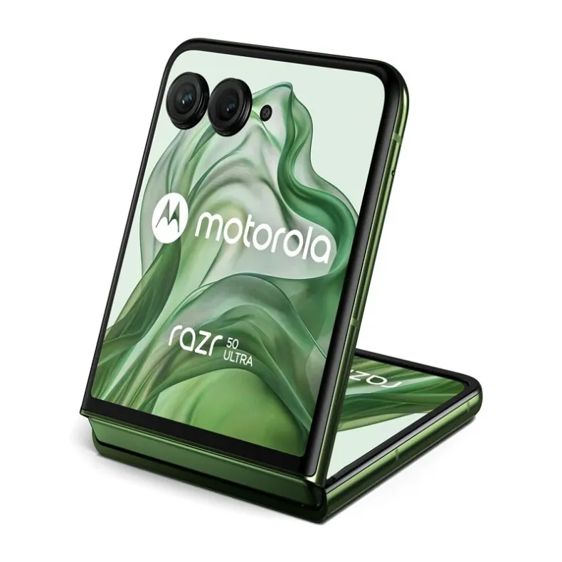Motorola Razr 50 ultra ismanusis telefonas 512GB, zalia, 4 nuotrauka