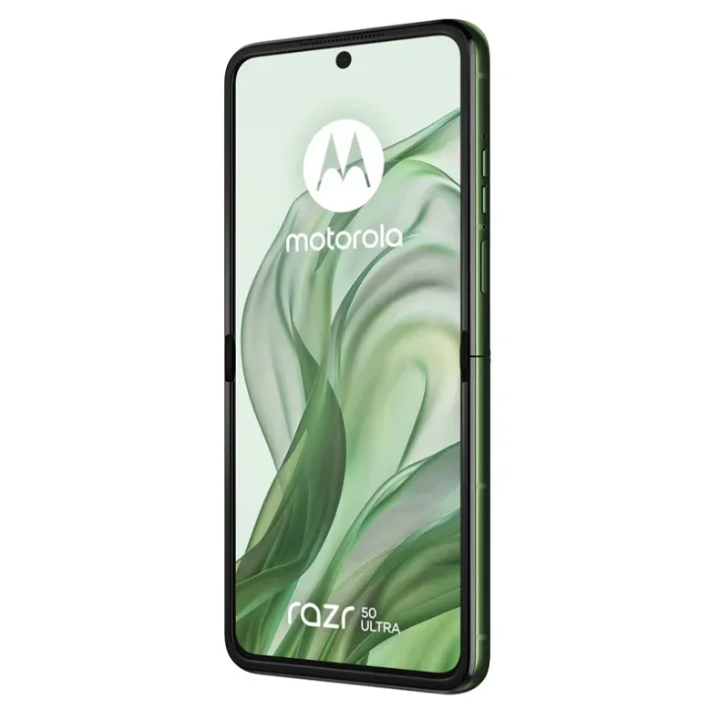 Motorola Razr 50 ultra ismanusis telefonas 512GB, zalia, 6 nuotrauka