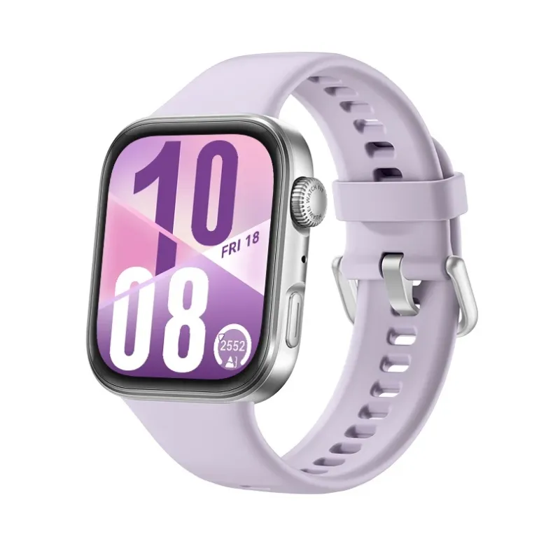 Huawei Fit 4 išmanusis laikrodis, violetinė apyrankė, 2 nuotrauka