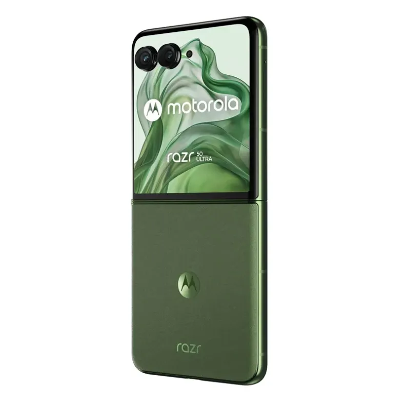 Motorola Razr 50 ultra ismanusis telefonas 512GB, zalia, 8 nuotrauka
