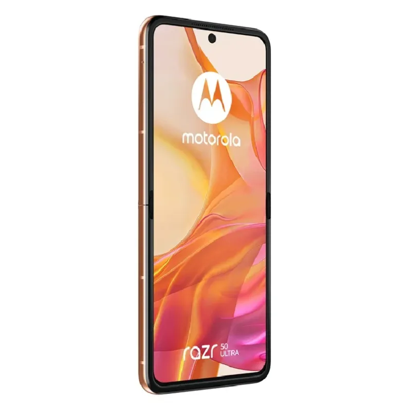 Motorola Razr 50 ultra ismanusis telefonas 512GB, oranzine, 7 nuotrauka
