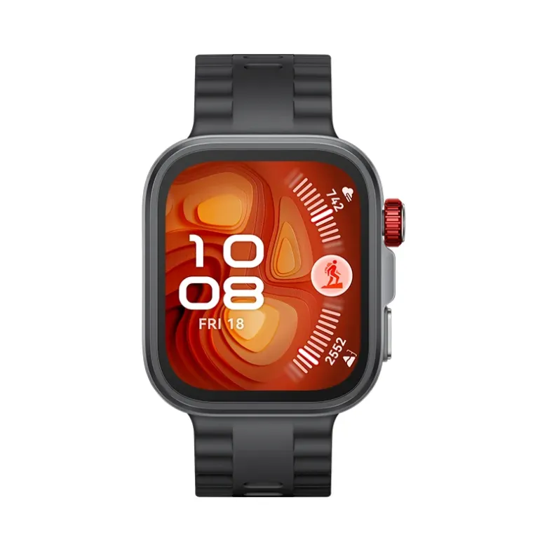 Huawei Watch Fit4 Pro, juoda spalva. 1 nuotrauka