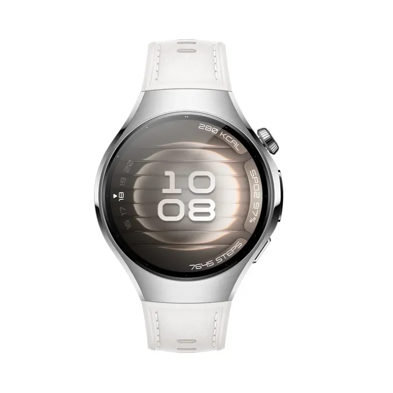 Huawei Watch 5 išmanusis laikrodis. 42mm. balta kompozicinė apyrankė, 1 nuotrauk
