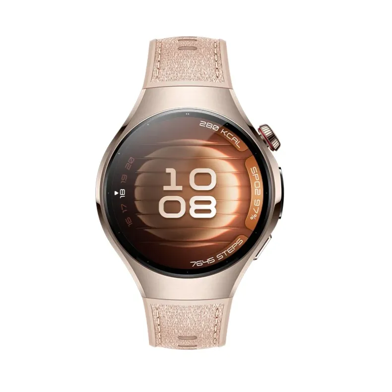 Huawei Watch 5 išmanusis laikrodis. 42mm. smėlio spalvos kompozicinė apyrankė, 1 nuotrauka