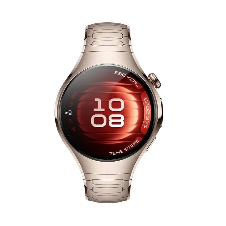Huawei Watch 5 išmanusis laikrodis. 42mm. auksinė titano apyrankė, 1 nuotrauka