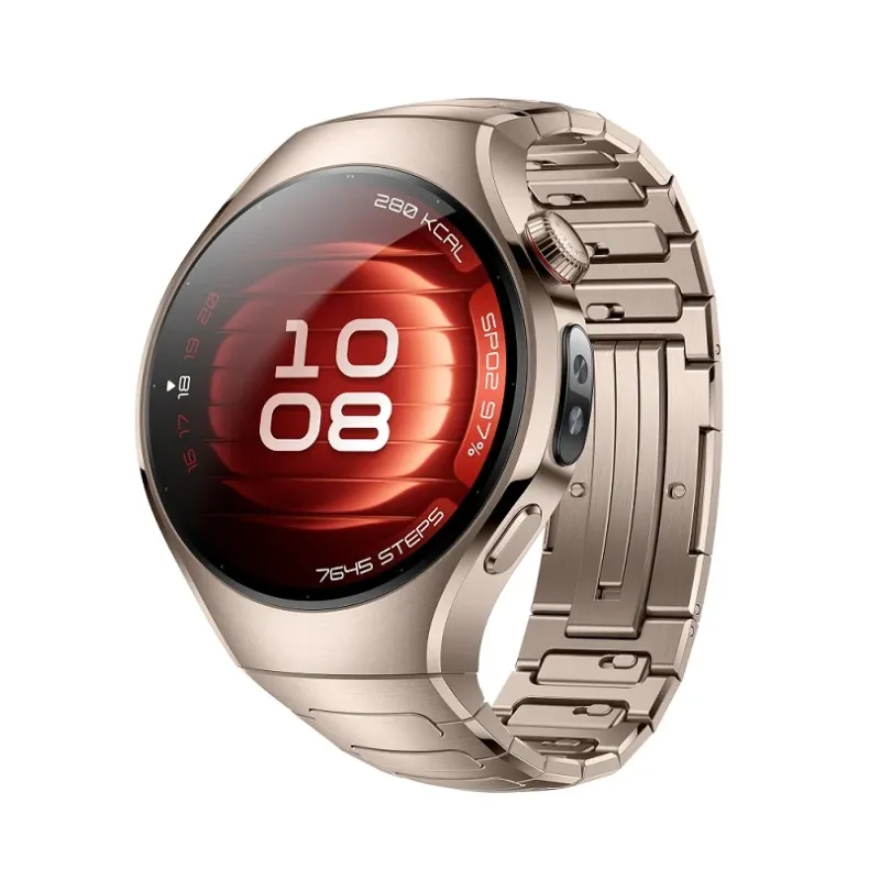 Huawei Watch 5 išmanusis laikrodis. 42mm. auksinė titano apyrankė, 2 nuotrauka