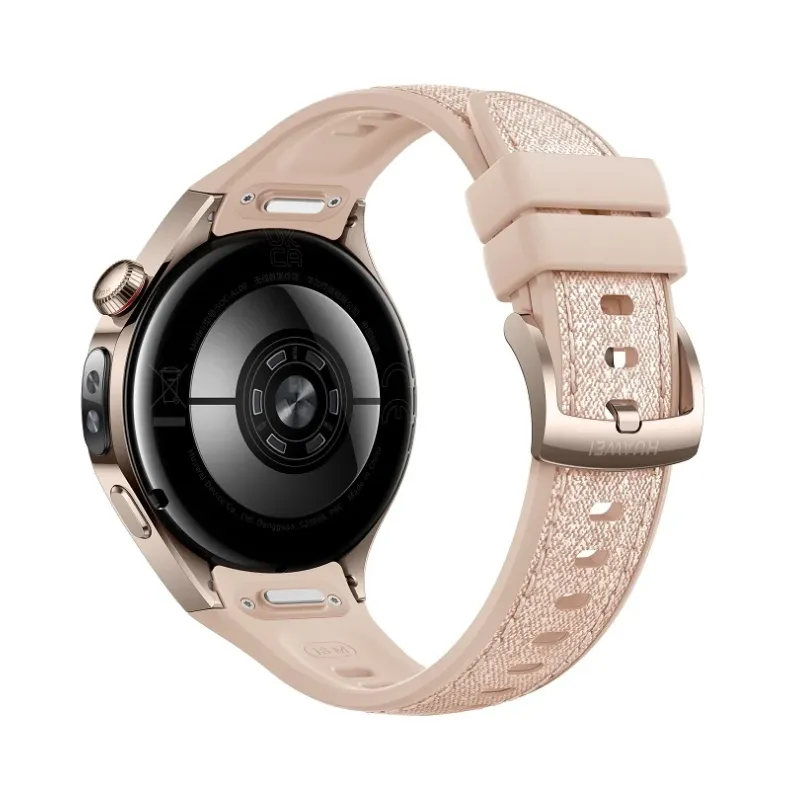  Huawei Watch 5 išmanusis laikrodis. 42mm. auksinė kompozicinę apyrankė, 4
