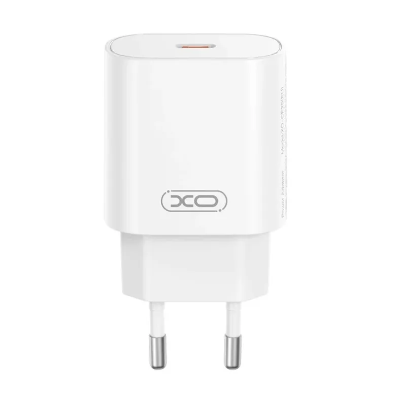 Xo tinklo įkroviklis su USB-C jungtimi ir USB-C laidu - 25W, 3 - nuotrauka