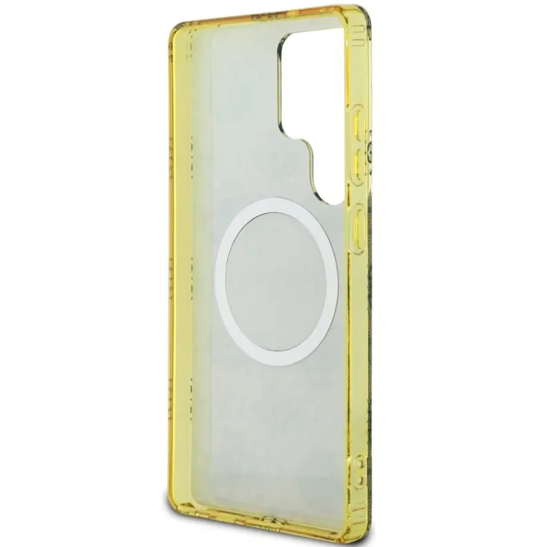 Guess Samsung Galaxy S25 Ultra Peony MagSafe dėklas, pilka, 3 nuotrauka