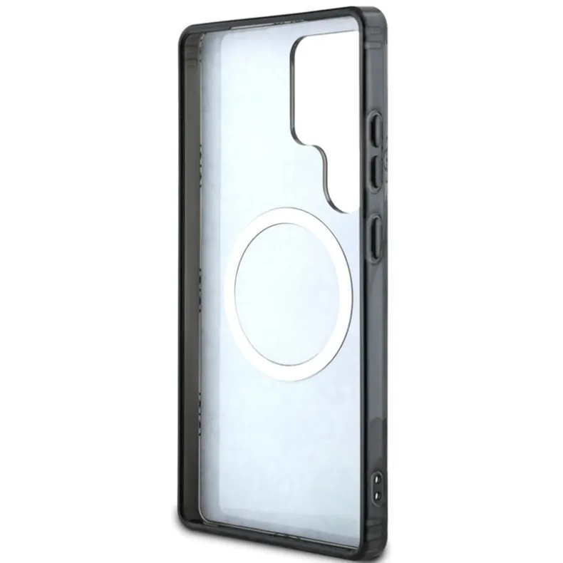 Guess Samsung Galaxy S25 Ultra Peony MagSafe dėklas, juoda, 3 nuotrauka