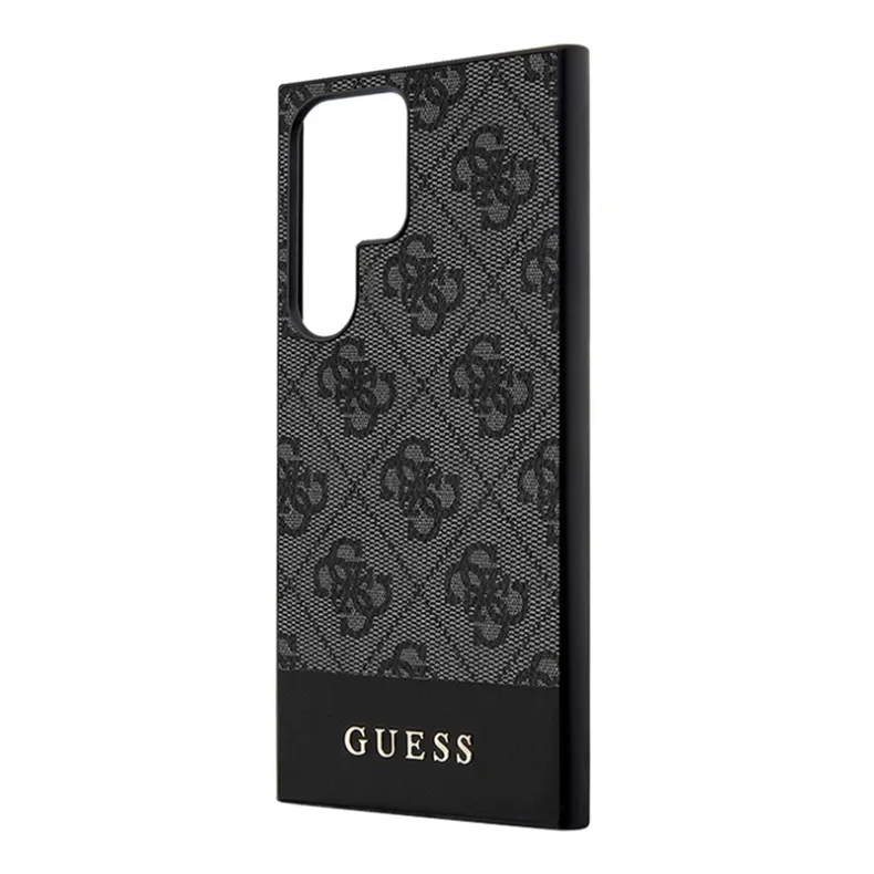 Guess Samsung Galaxy S24 Ultra Stripe dėklas, juoda, 2 nuotrauka