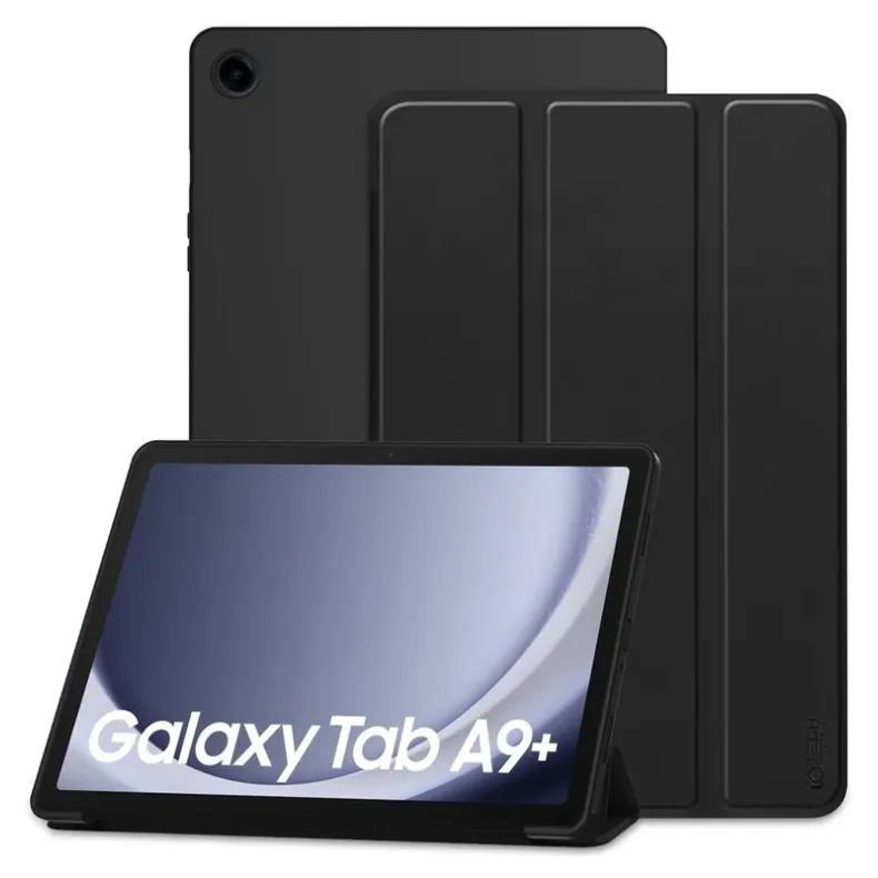 Techprotect Samsung Galaxy Tab A9+ dėklas, juoda, 1 nuotrauka