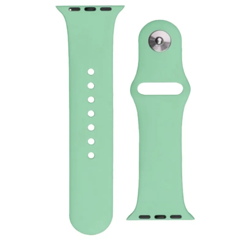 Techprotect Apple Watch 38 40 41 mm silikoninis dirželis, mėtinė, 1 nuotrauka