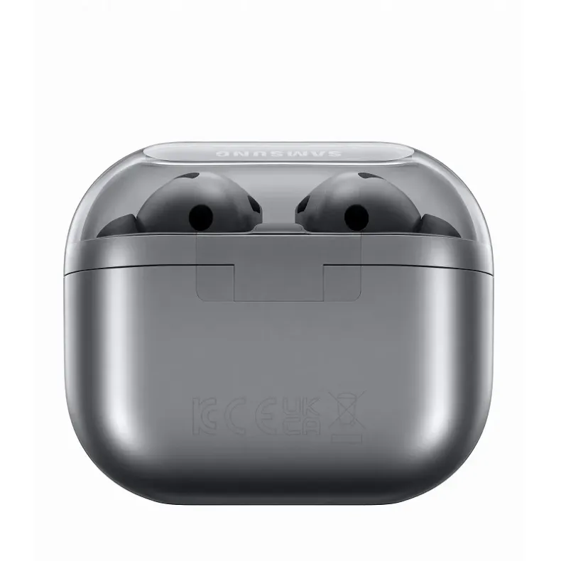 Samsung galaxy buds3 Pro sidabrinė spalva 4 nuotrauka.