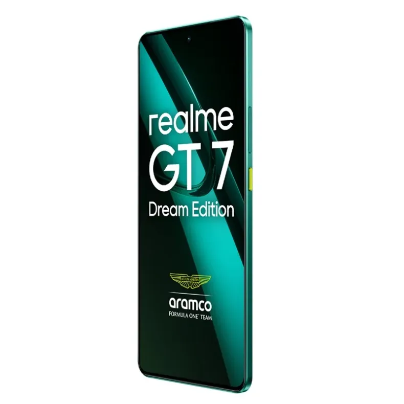 Realme GT7 ismanusis telefonas 512gb, aston martin, 3 nuotrauka