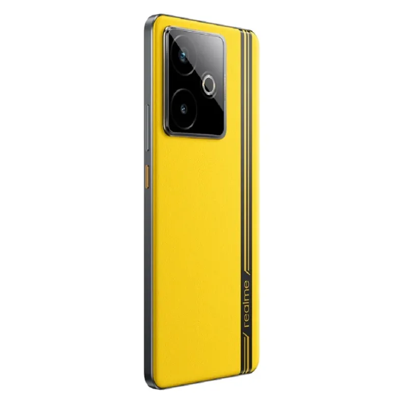 Realme GT7 T ismansis telefonas, 256gb geltona, 6 nuotrauka