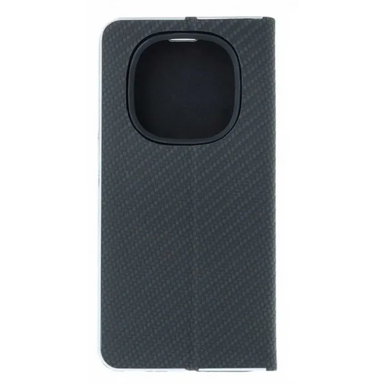 Smart Xiaomi Redmi Note 14 Pro 5G14 Pro+ Luna Book Carbon dėklas,2 nuotrauka