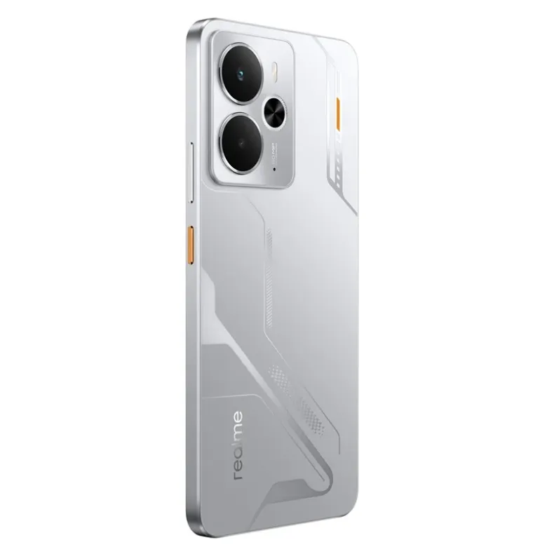 Realme 14 5G 8 256GB, ismanusis telefonas, sidabrine, 5 nuotrauka