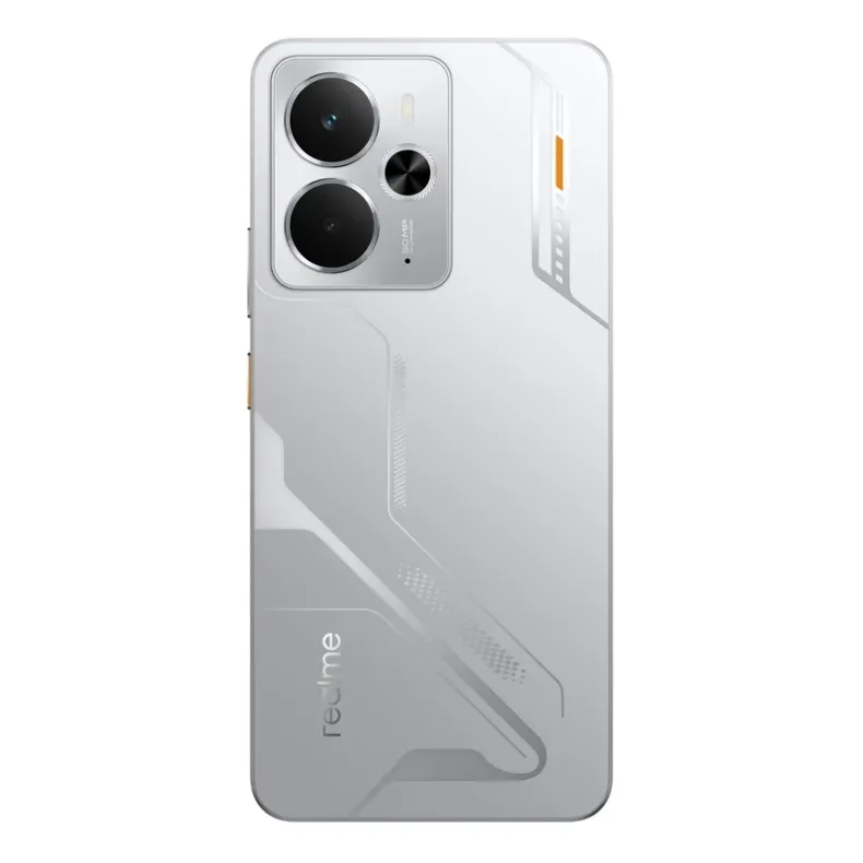 Realme 14 5G 8 256GB, ismanusis telefonas, sidabrine, 6 nuotrauka