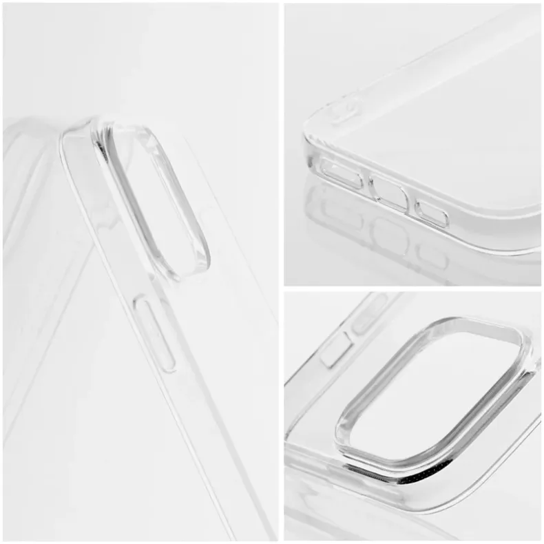 Smart Poco F7 Pro skaidrus silikoninis dėklas, skaidri, 2 nuotrauka