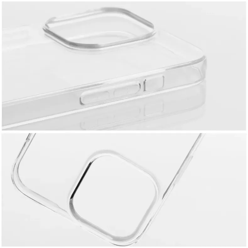 Smart Poco F7 Pro skaidrus silikoninis dėklas, skaidri, 3 nuotrauka