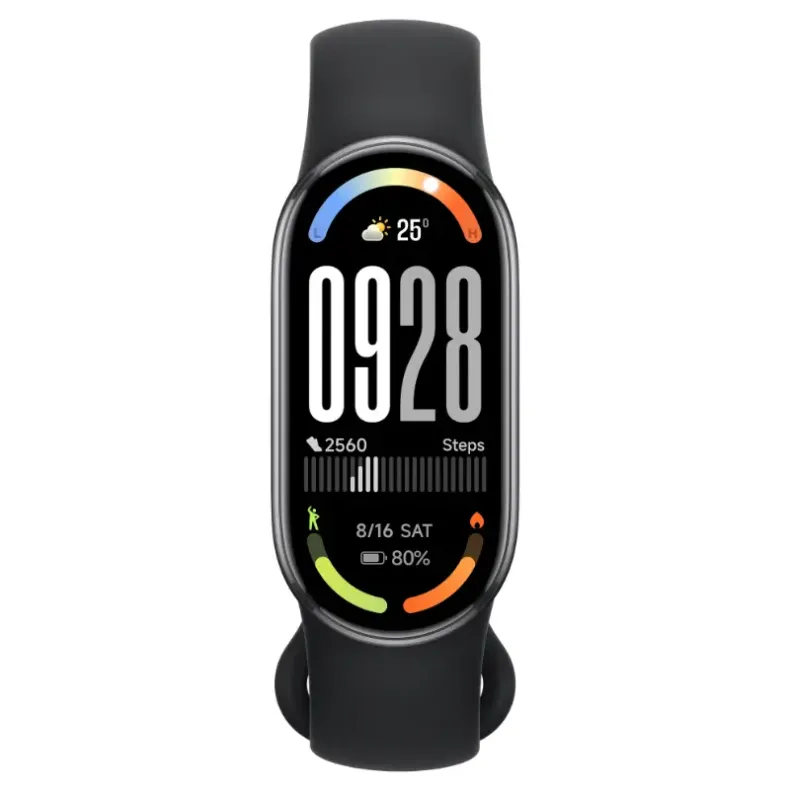 Xiaomi Smart Band 10 išmanioji apyrankė, juoda, ekranas, Mobili prekyba