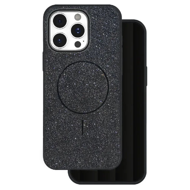 Smart iPhone 16 Pro Glitter MagSafe dėklas, nuotrauka 1
