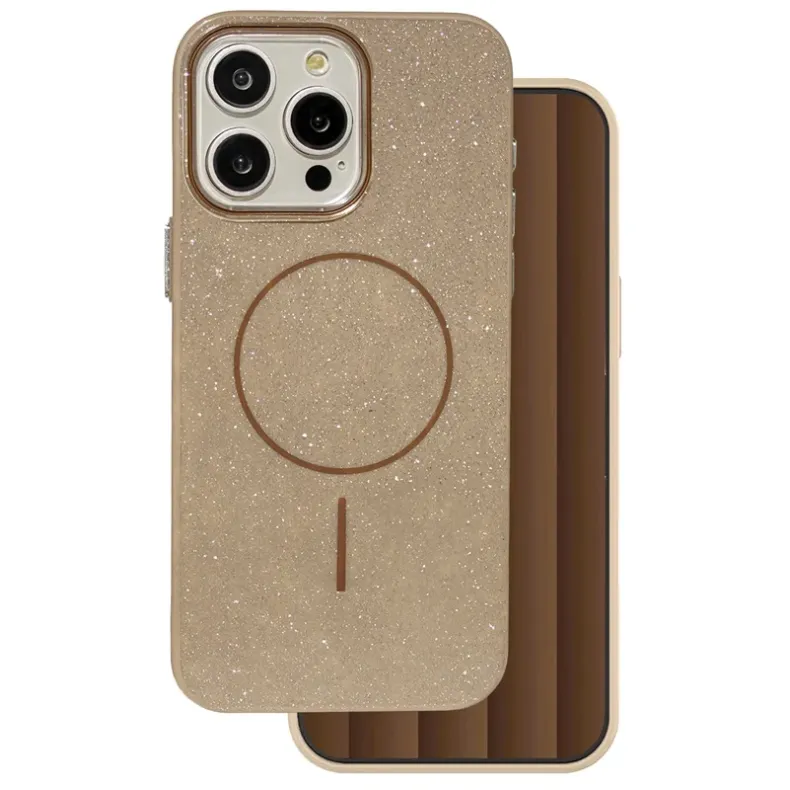 Smart iPhone 16 Pro Glitter MagSafe dėklas, nuotrauka 1