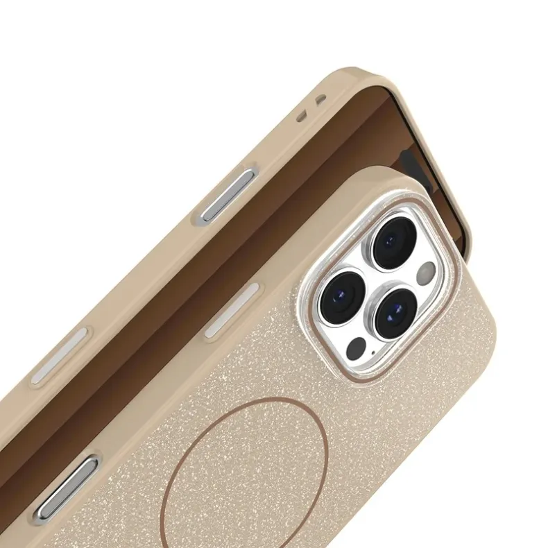 Smart iPhone 16 Pro Glitter MagSafe dėklas, nuotrauka 2