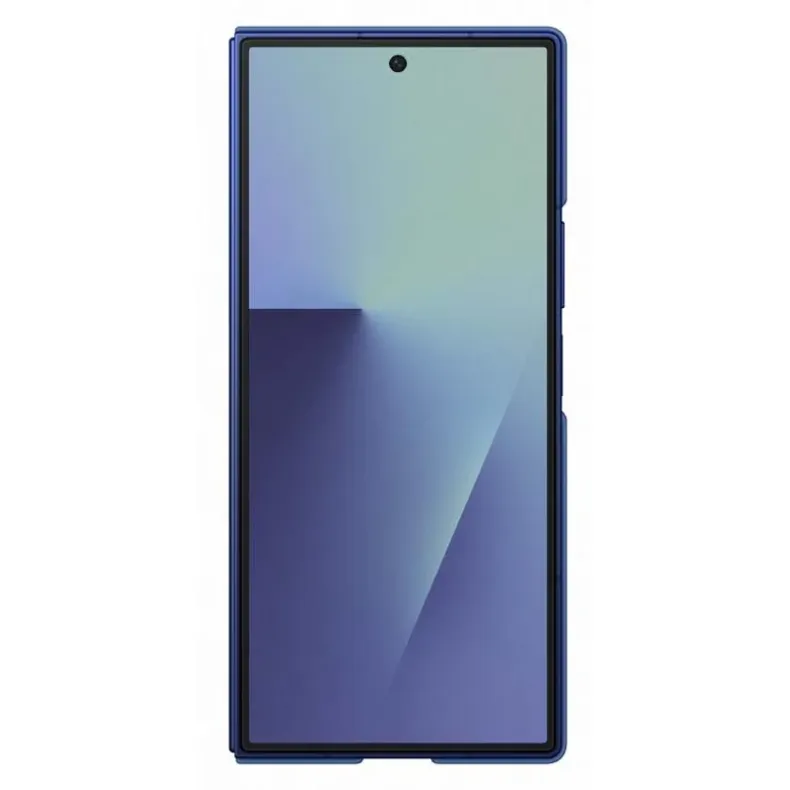 Samsung Galaxy Fold7 silikoninis dėklas su kojele, mėlynas 2 nuotrauka