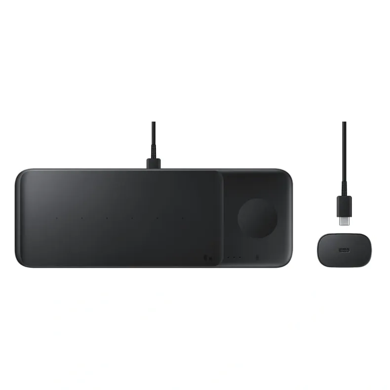 Samsung Trio belaidis įkroviklis - 9W, juoda, 4 nuotrauka