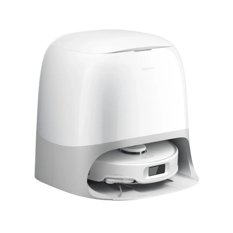 Roborock Qrevo Curv 5A1 dulkių siurblys - robotas, balta, 5 nuotrauka