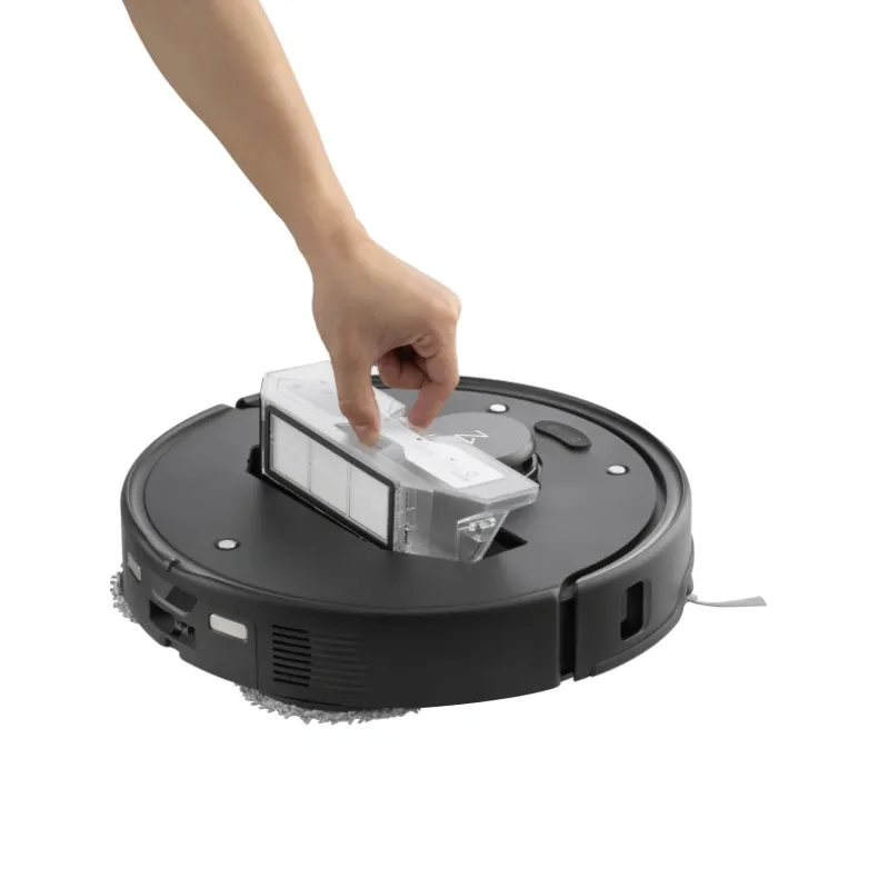 Roborock Qrevo Edge 5V1 dulkių siurblys - robotas, juoda, 6 nuotrauka