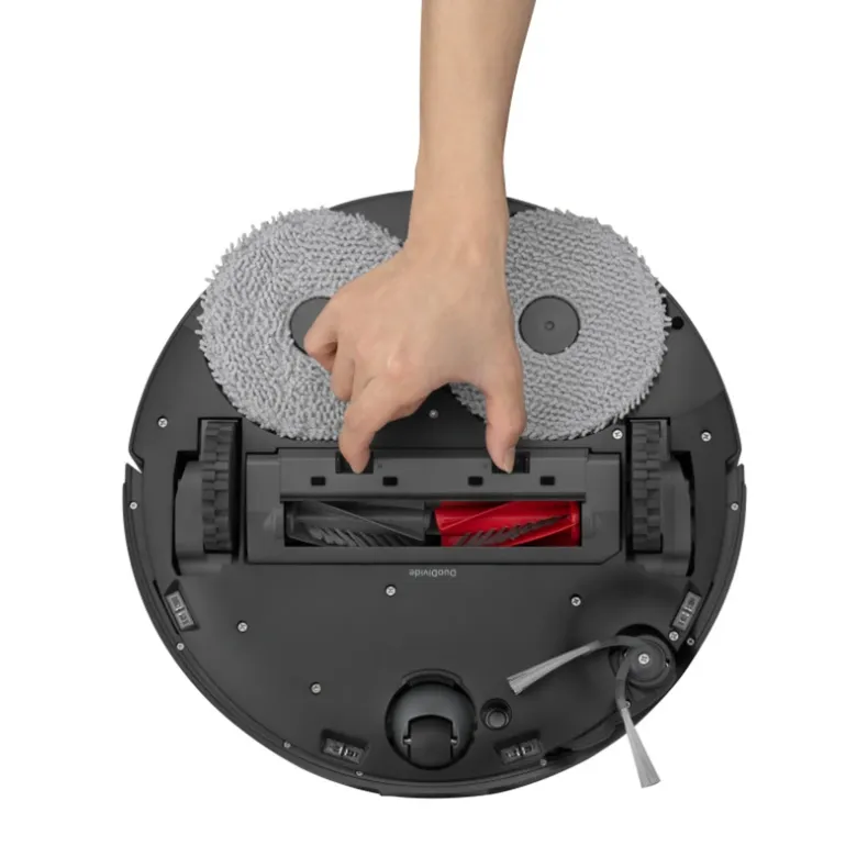 Roborock Qrevo Edge 5V1 dulkių siurblys - robotas, juoda, 7 nuotrauka