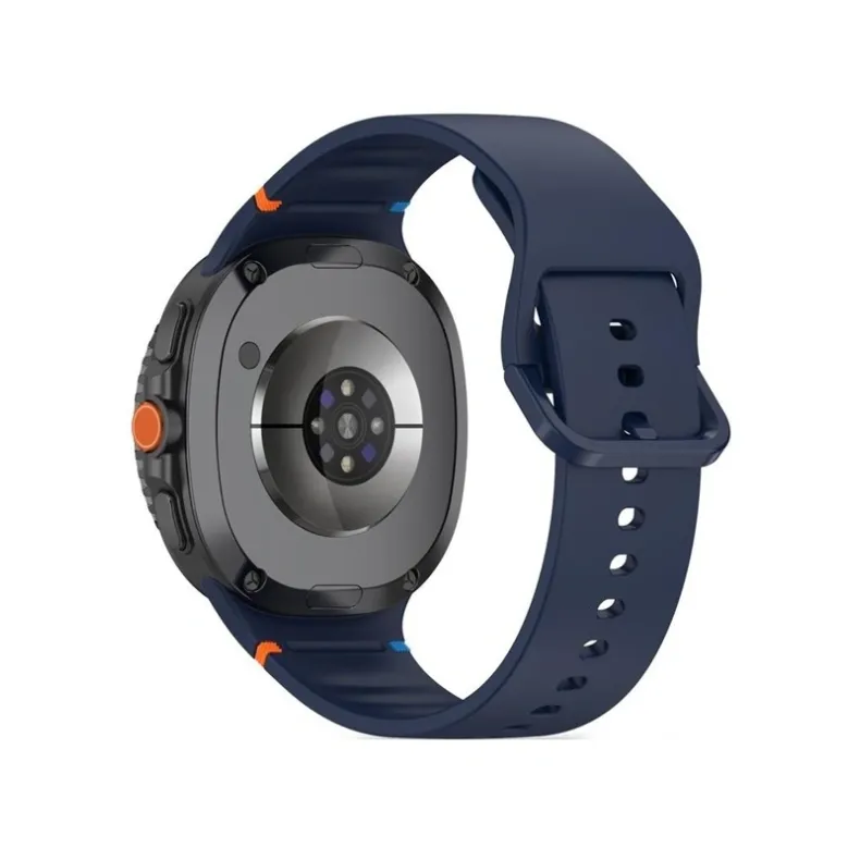 Techprotect Samsung Galaxy Watch8 Watch8 Classic silikoninis dirželis, mėlyna, 1 nuotrauka