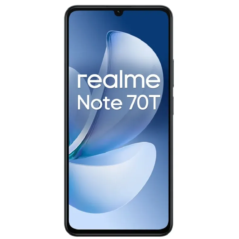 Realme Note 70T ismanusis telefonas, 256GB, juodas, 1 nuotrauka