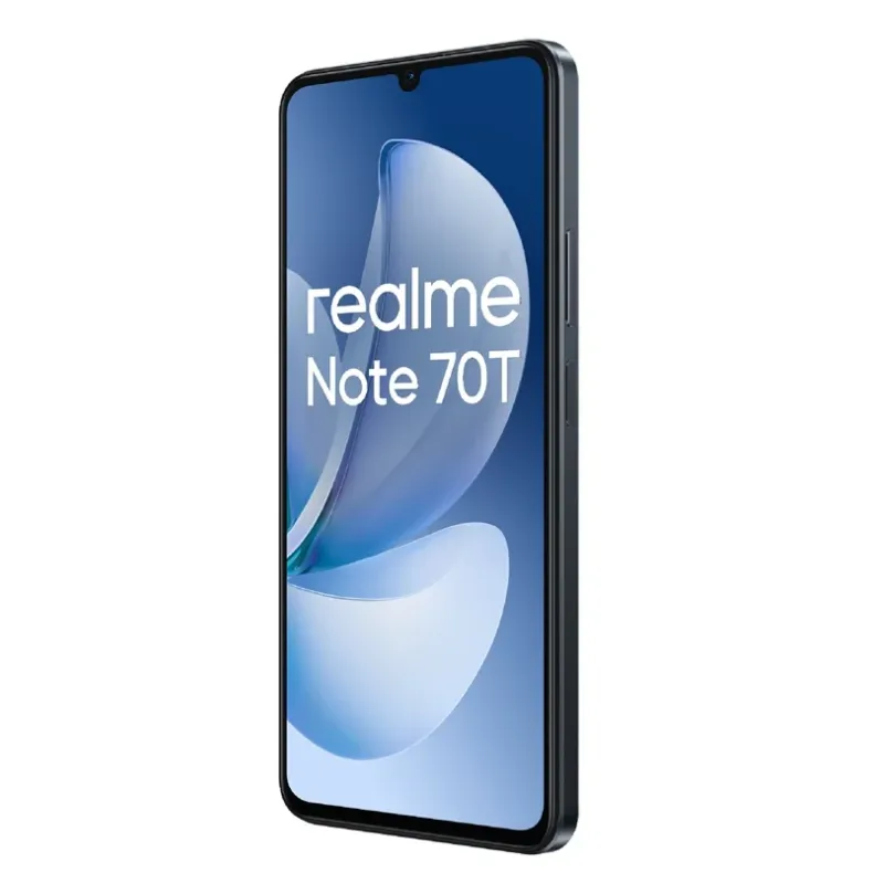 Realme Note 70T ismanusis telefonas, 256GB, juodas, 3 nuotrauka