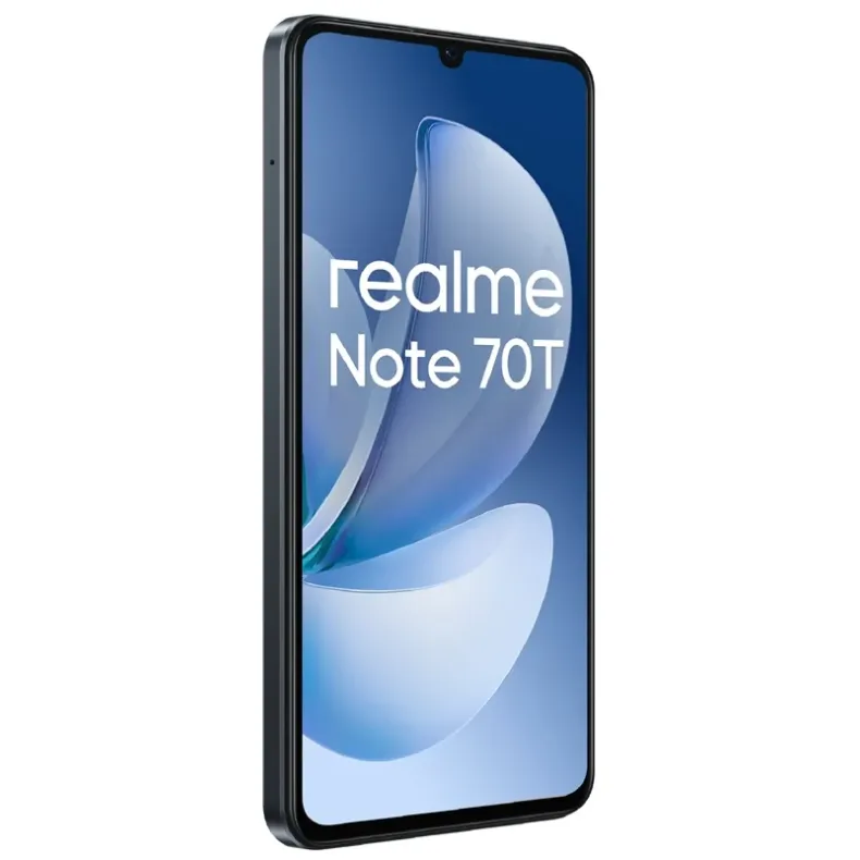 Realme Note 70T ismanusis telefonas, 256GB, juodas, 4 nuotrauka