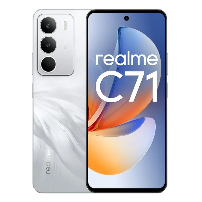 Realme C71 ismanusis telefonas, 256GB , baltas, 2 nuotrauka