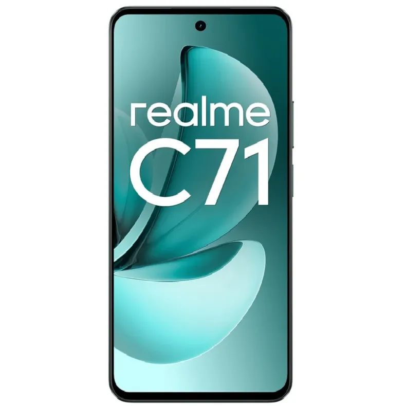 Realme C71, ismanusis telefonas, 256G, zalias, 1 nuotrauka