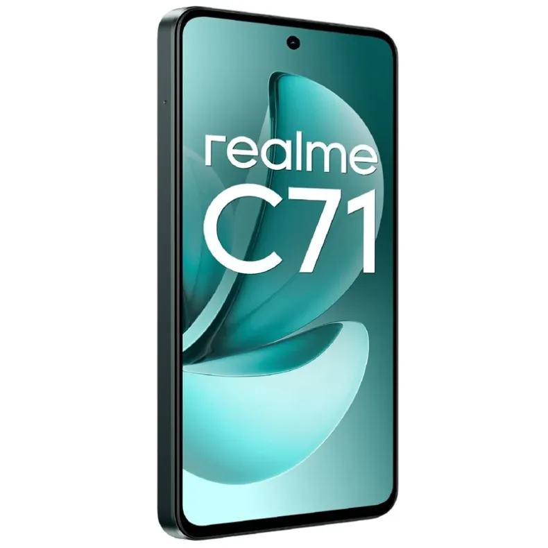 Realme C71, ismanusis telefonas, 256G, zalias, 4 nuotrauka