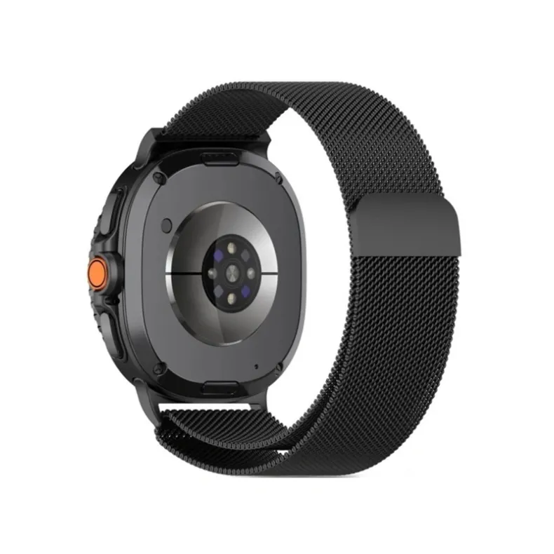 Techprotect Samsung Galaxy Watch8 Watch8 Classic milanietiškas dirželis, juoda, 1 nuotrauka